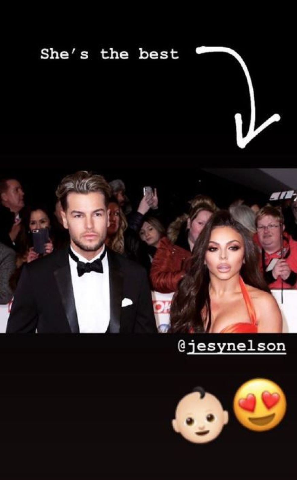 Chris Hughes Posts A Baby Emoji & Fans Little Mix's Jesy Nelson May Be Pregnant