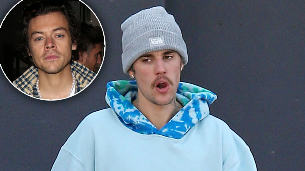 Short shorts? In winter? Justin Bieber says yes!