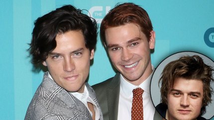 KJ Apa Apparently Sold Cole Sprouse's Used Under-Eye Masks To 'Stranger Things' Star Joe Keery