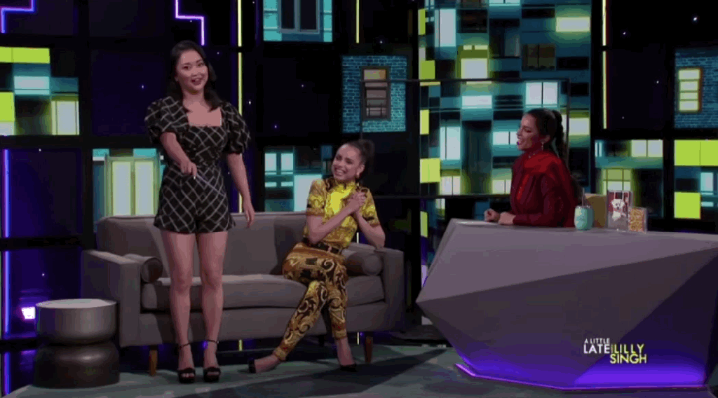 Sofia Carson Makes Lana Condor's Dreams Come True By Teaching Her The Famous Disney Wand Video
