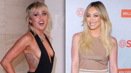 Miley Cyrus And Hilary Duff Fan Girl Over Each Other During 'Bright Minded' Instagram Series