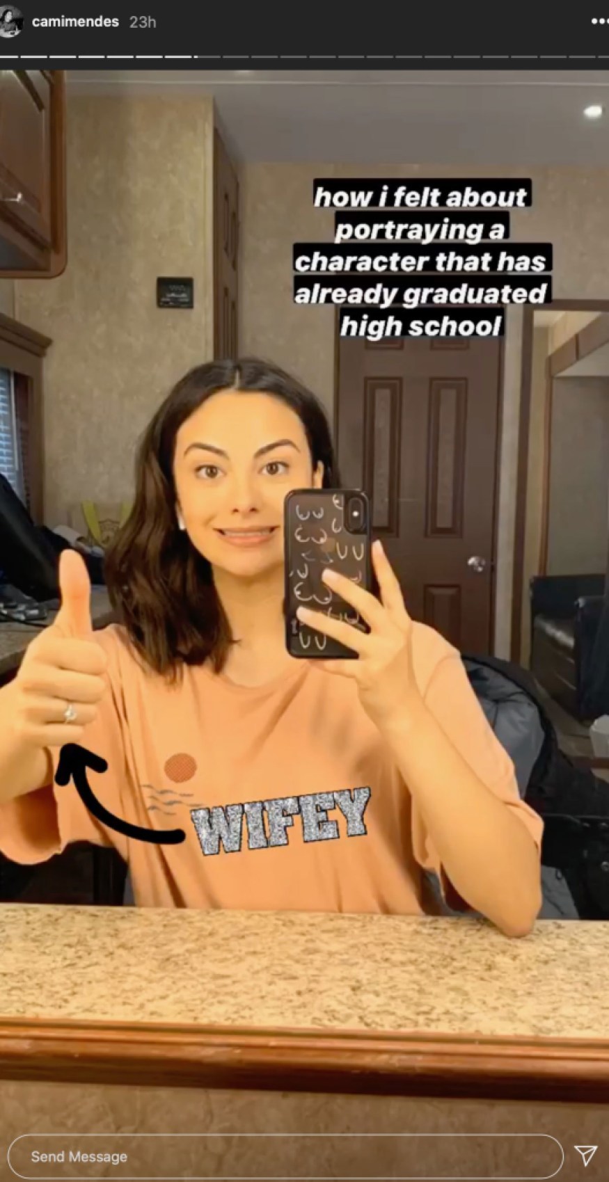 Camila Mendes Seemingly Throws Major Shade At Her ‘Riverdale’ Character For Still Being In High School