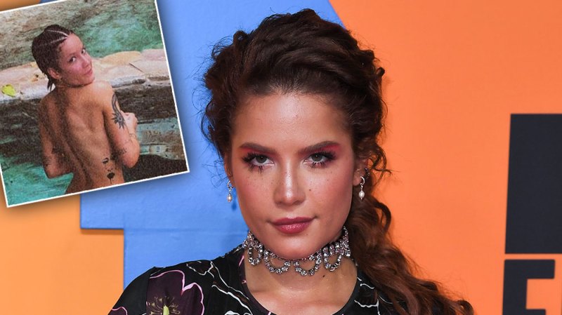 Halsey Strips Down To Send Fans Important Sustainability Message On Earth Day