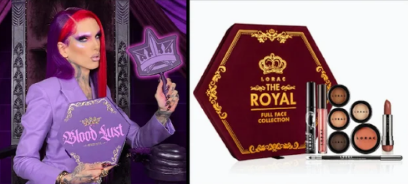 Some fans have accused Jeffree Star of ripping off the packaging from his "Blood Lust" ey