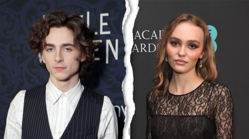 timothee chalamet lily rose depp split after one year
