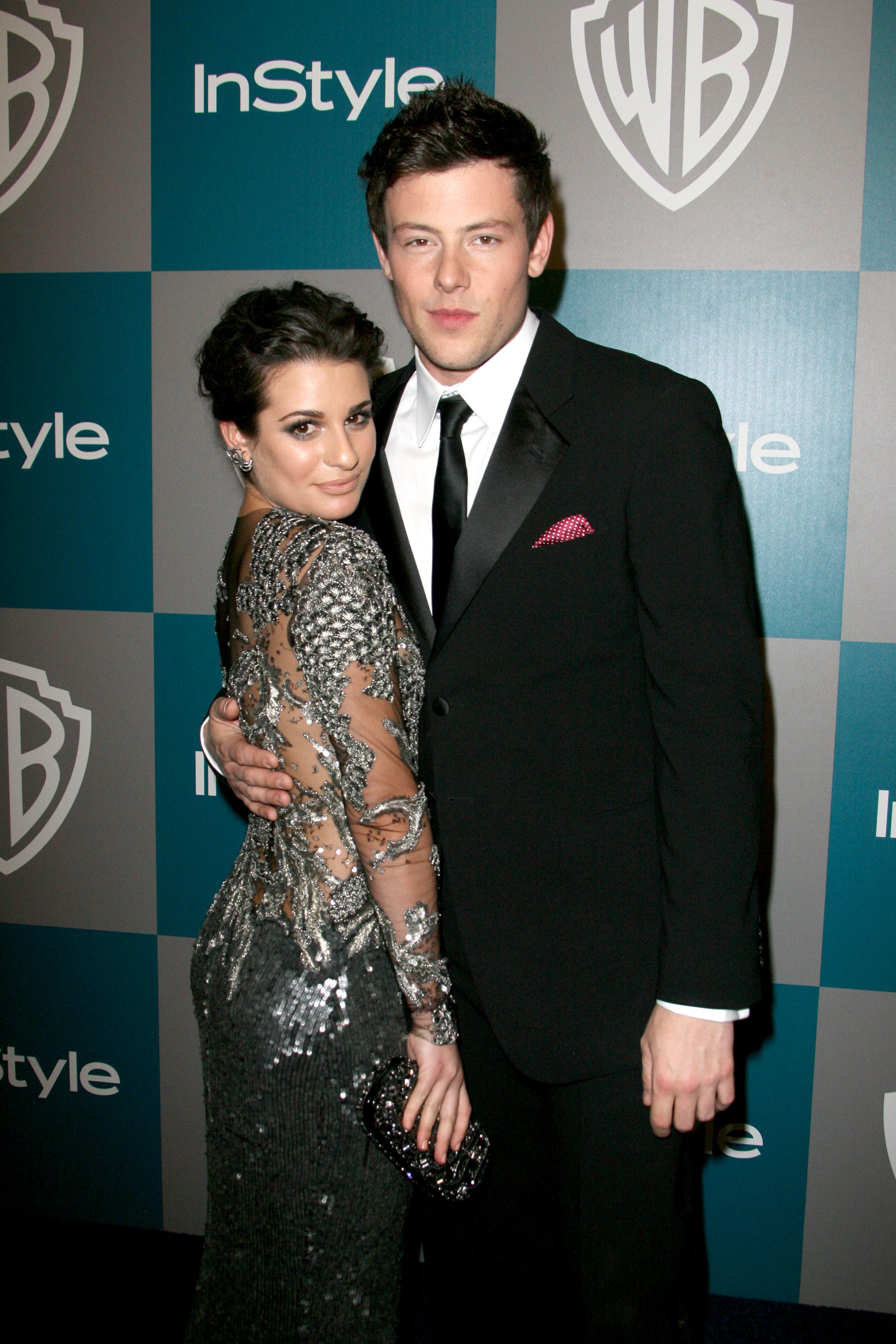 Get on board, Lea! Cory Montheith and Glee girlfriend prepare for