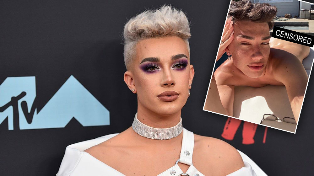 James Charles Posts Nude Photo After Being Hacked on 