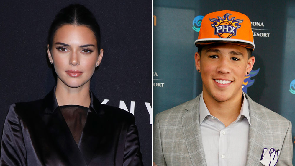 Kendall Jenner and her boyfriend Devin Booker are spotted leaving