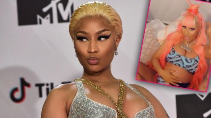 Nicki Minaj Shows Off Her Baby Bump For First Time Since Pregnancy Announcement