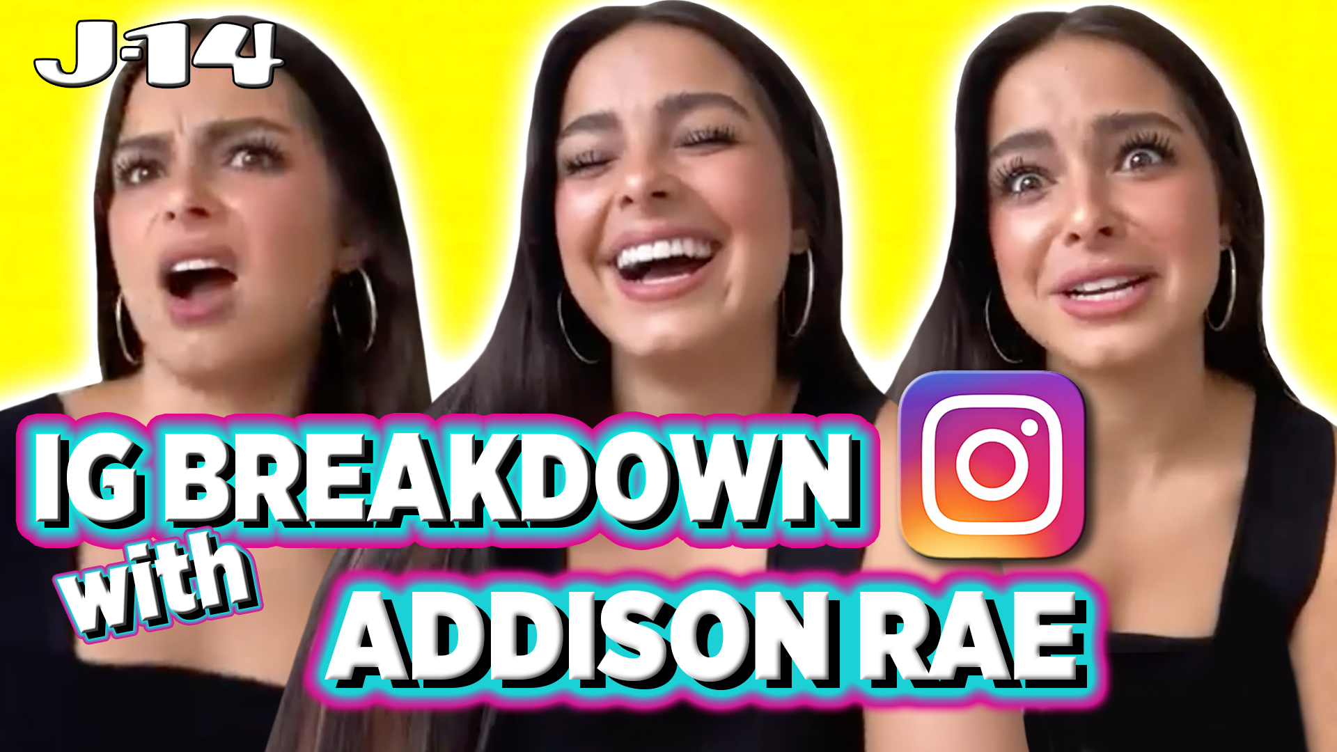 Addison Rae Breaks Down Instagram Posts Reacts To Her Old Pics