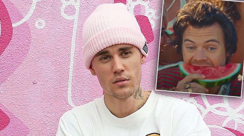 This Video Of Justin Bieber Working Out To Harry Styles' 'Watermelon Sugar' Is Everything