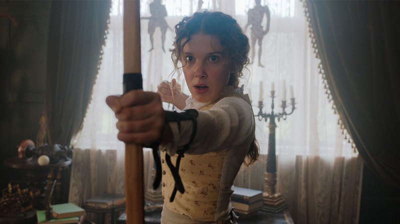 Millie Bobby Brown Travels Back In Time For New Netflix Movie ‘Enola Holmes’ — Get A First Look