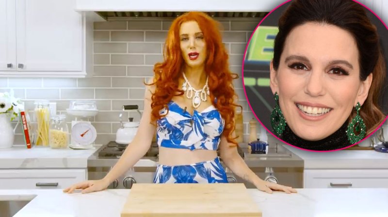 Christy Carlson Does Hilarious Lindsay Lohan Impersonation On Debut Episode Of New Cooking Show