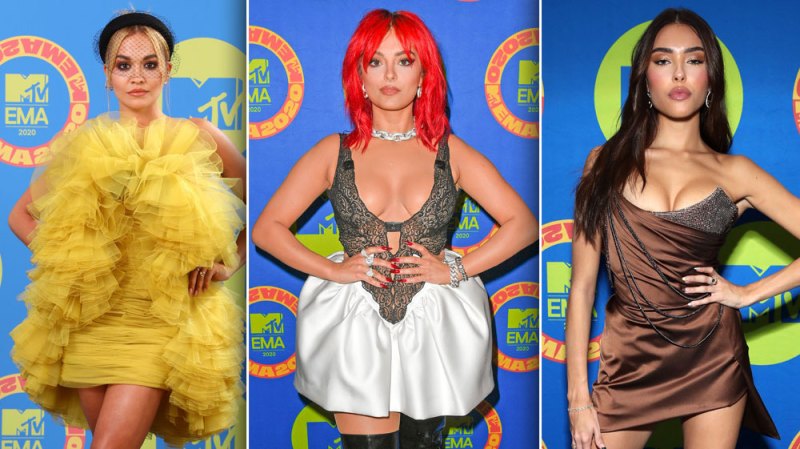 See Your Favorite Stars Slay the MTV EMAs Red Carpet