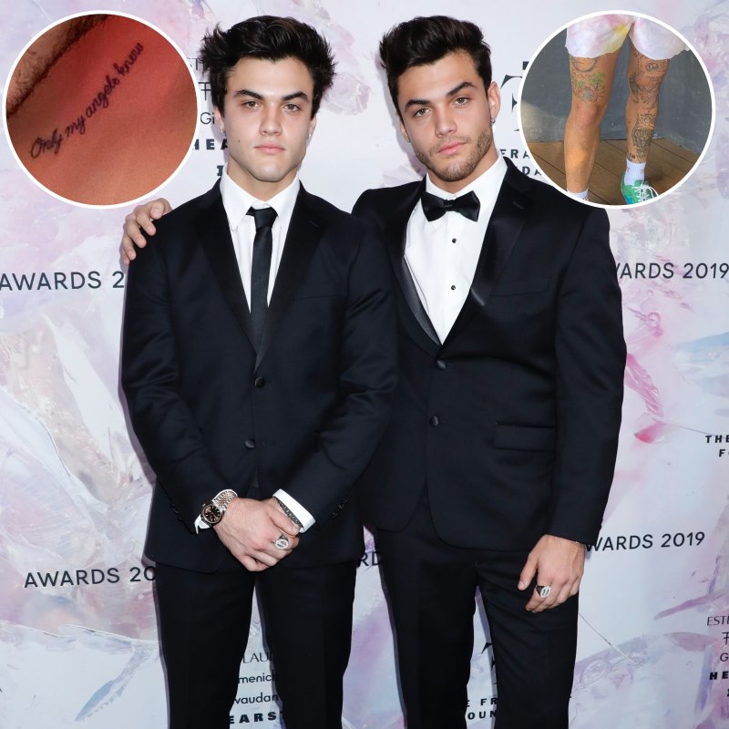 Ethan and Grayson Dolan Have So Many Tattoos! Photos of the Former YouTube Star's Ink Designs
