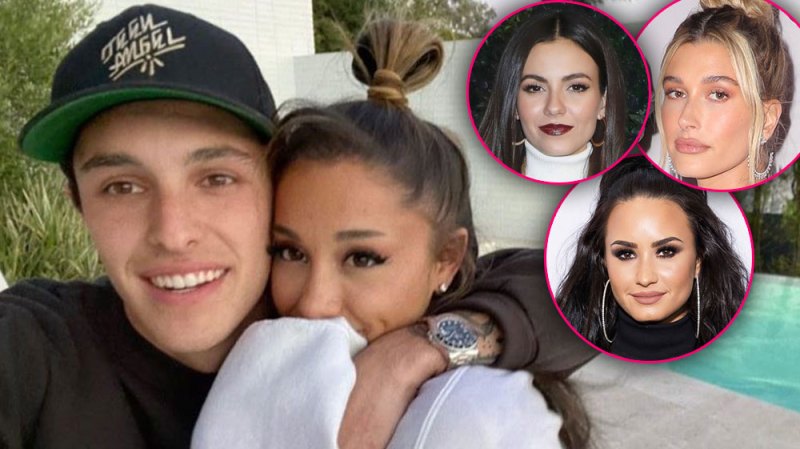 Victoria Justice, Hailey Bieber and More Celebs React to Ariana Grande’s Engagement News