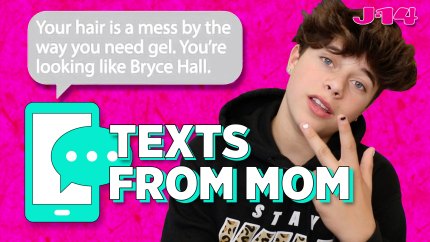 Exclusive: Gavin Magnus Reads Texts From Mom