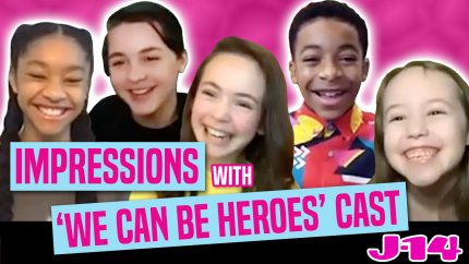 We Can Be Heroes Netflix Cast Does Impressions