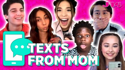 Nickelodeon's Drama Club Cast Reads Texts From Mom