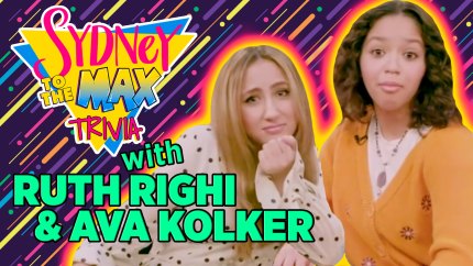 Exclusive: Disney Channel's Ruth Righi and Ava Kolker Test Their Knowledge With ‘Sydney to the Max’