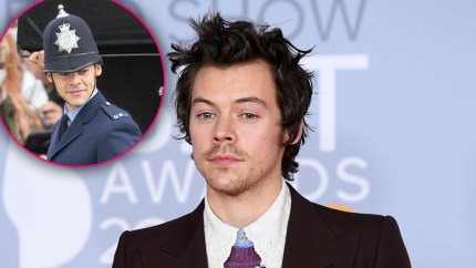 Harry Styles Is Spotted in Costume for the 1st Time on the 'My Policeman' Set — See Photos