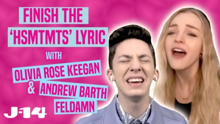 Andrew Barth Feldman and Olivia Rose Keegan Know So Many 'HSMTMTS' Songs — Watch