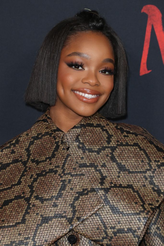 Marsai Martin says she doesn't know 