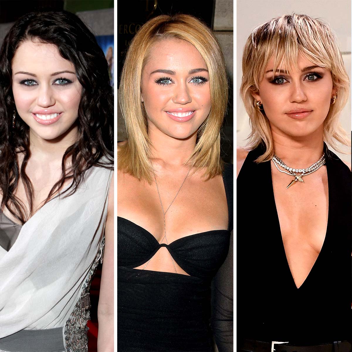 Miley Cyrus Hair Transformation Over the Years Photos