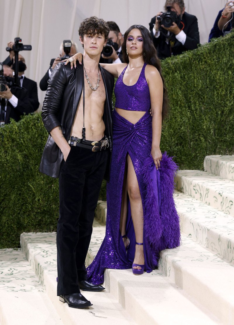 Shawn Mendes and Camila Cabello 2021 MET Gala Red Carpet Appearances as a Couple