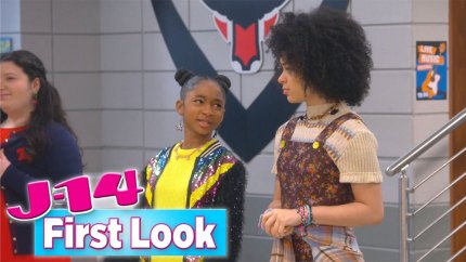 Exclusive First Look: Lay Lay Helps Sadie Prepare for Her School Election Performance in 'That Girl