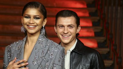 Tom Holland and Zendaya Look So in Love When Making Red Carpet Debut as a Couple: Photos