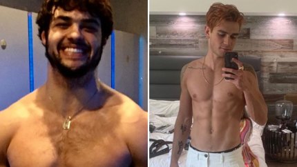 All the Celebrity Guys Who Stripped Down For the 'Gram