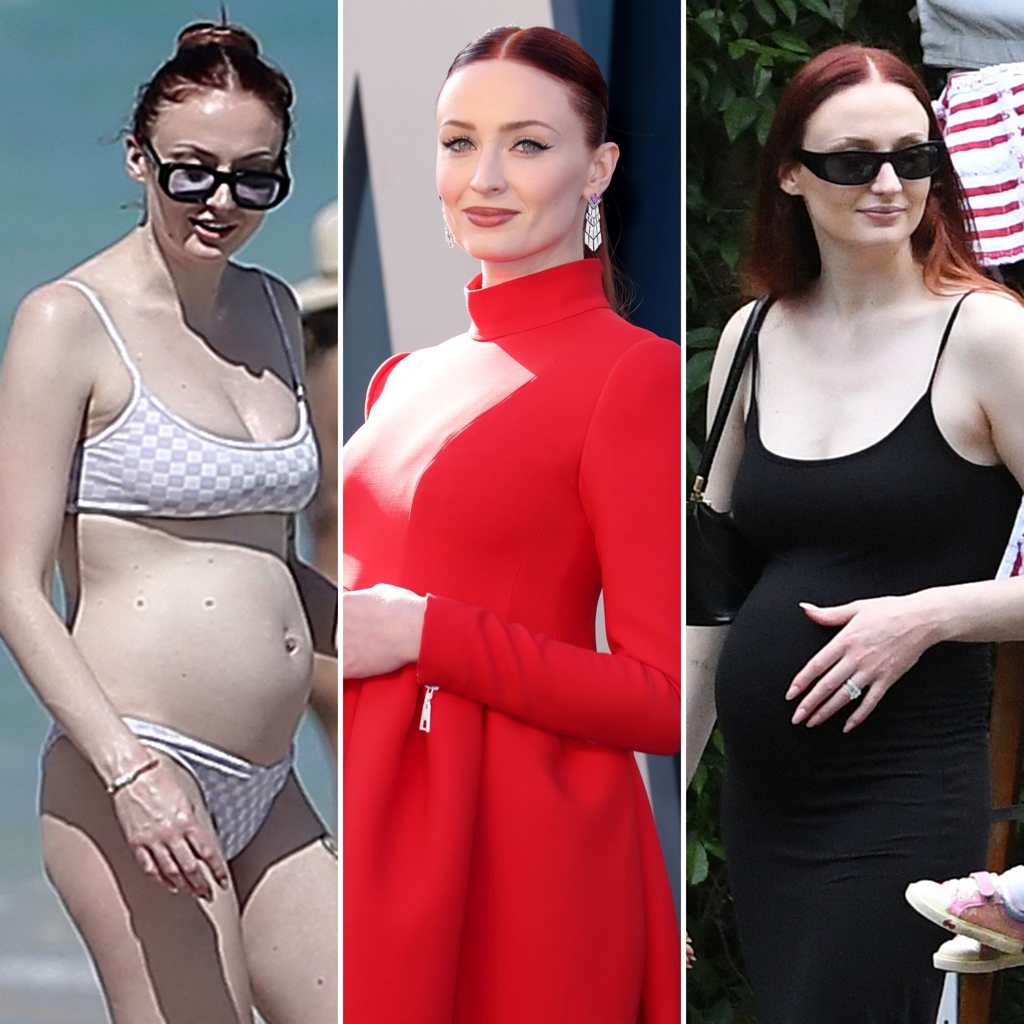 Sophie Turner's comfy-chic pregnancy style