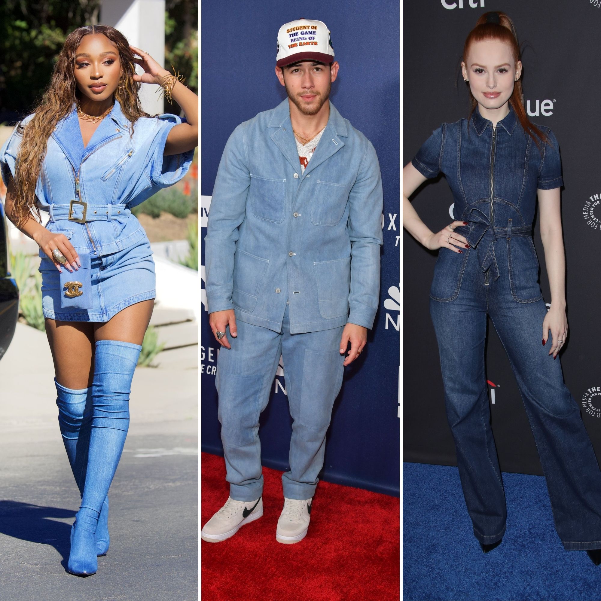 Celebrities Wearing Denim on Denim Looks: See Photos