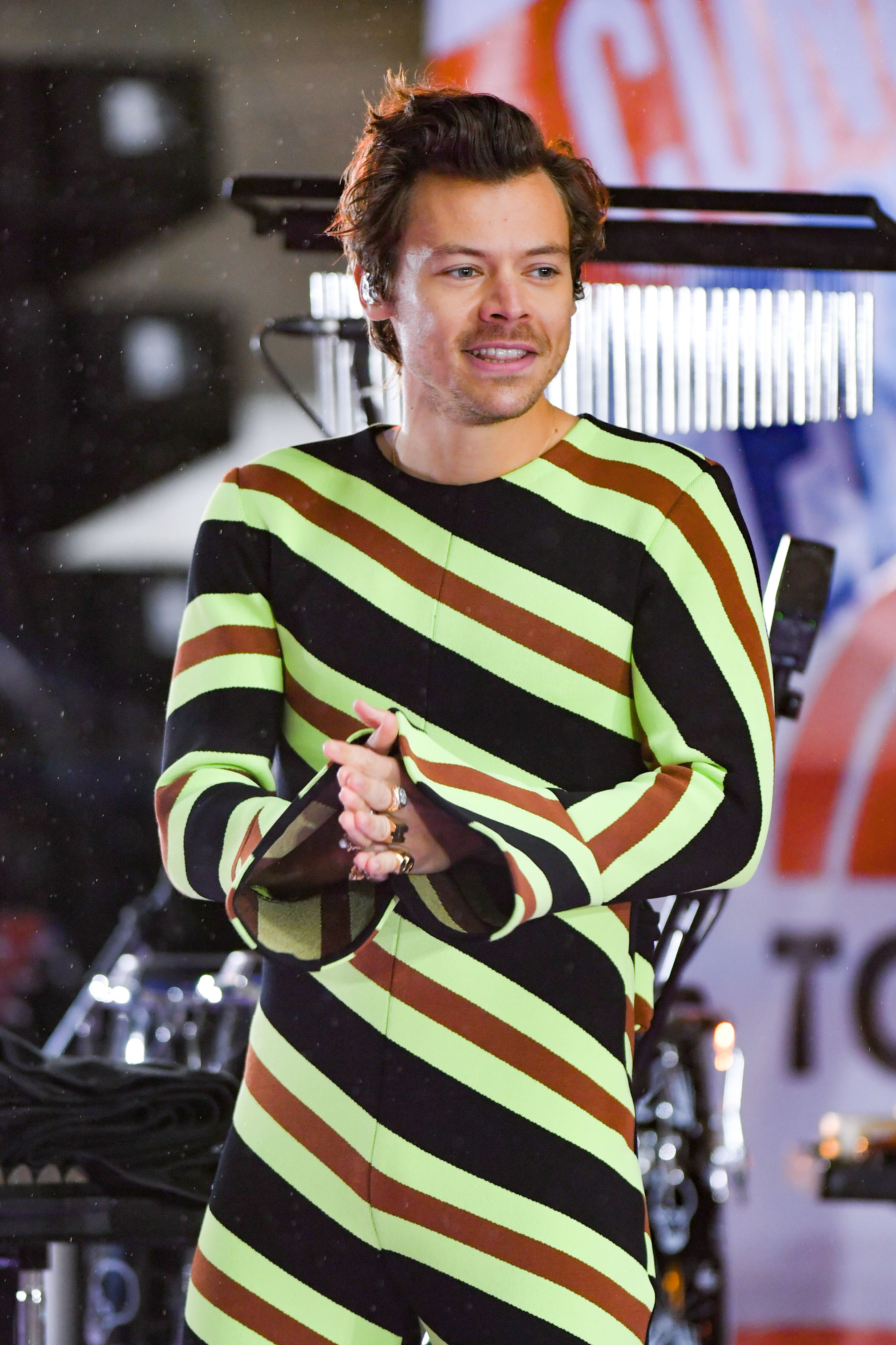 Harry Styles Performs on 'Today' in Skin-Tight Bodysuit: Photos