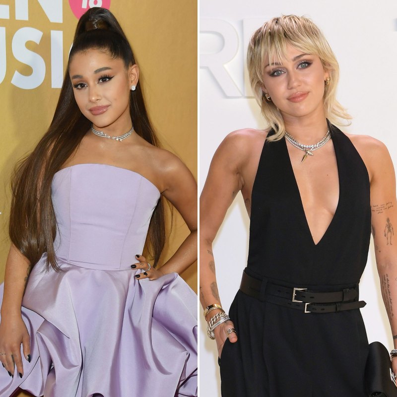Ariana Grande and Miley Cyrus' Complete Friendship Timeline