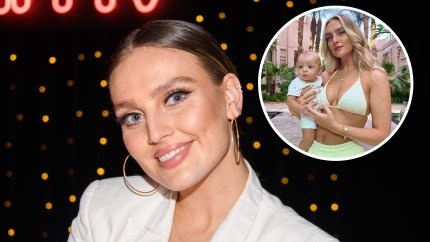 Perrie Edwards Is a Model Mom! Photos of the Little Mix Member's 1st Son Axel