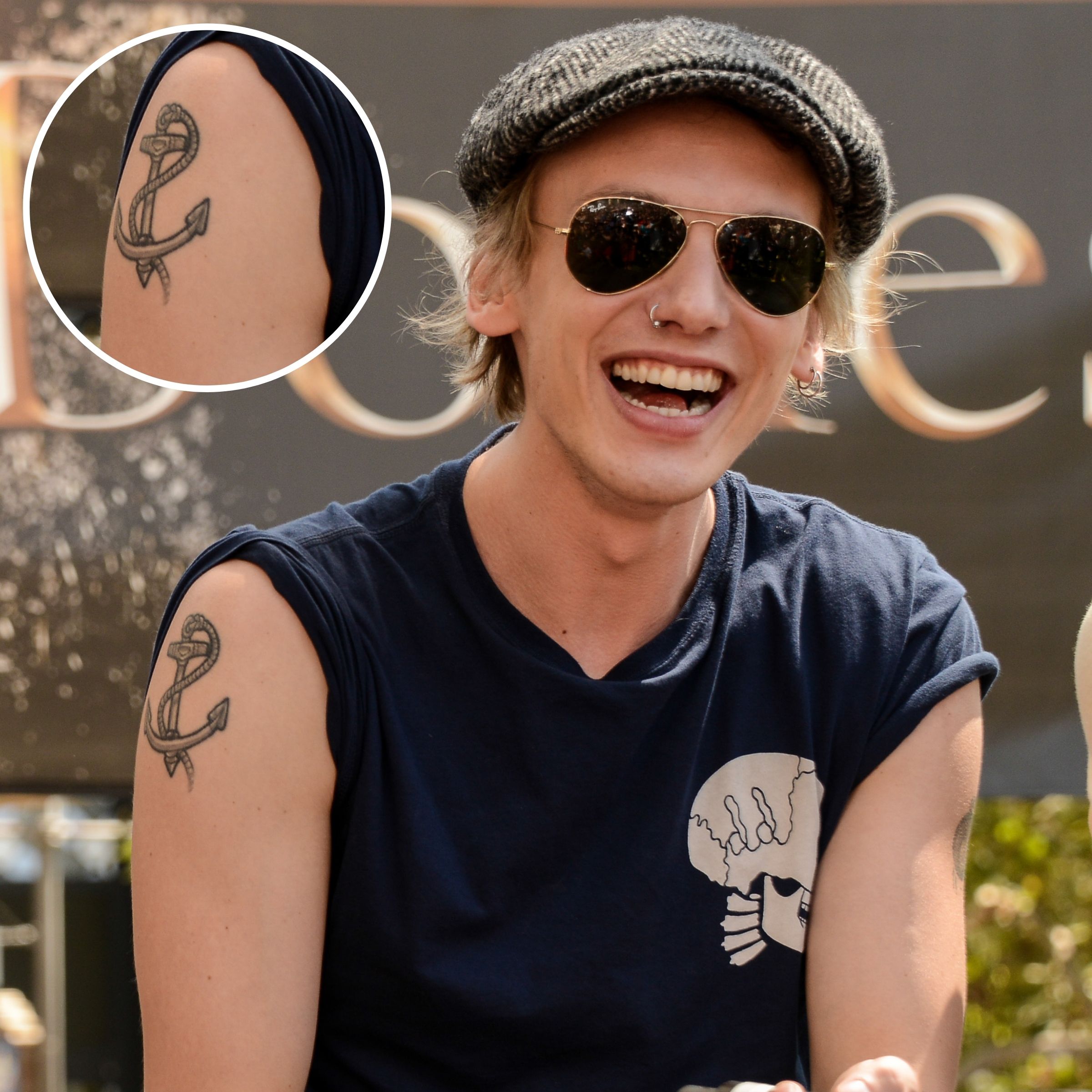 Stranger Things Jamie Campbell Bower Tattoos Photos Meanings