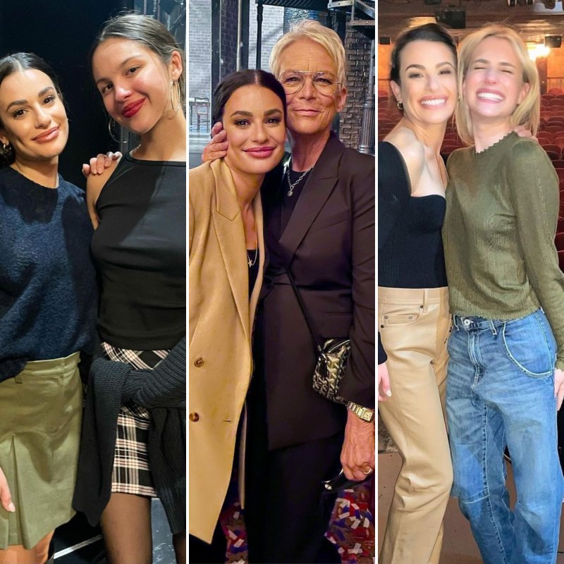 All of the Celebrities Who Have Seen Lea Michele In Broadway's 'Funny Girl': Olivia Rodrigo, More