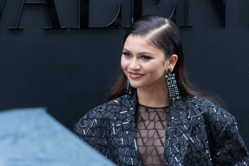 Zendaya Stuns in Sheer Look at Paris Fashion Week: Photos of the 'Euphoria' Actress' Look