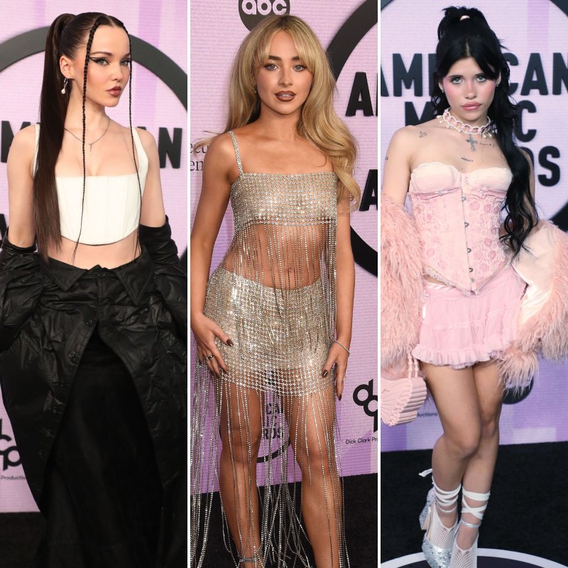 Stars Turned Heads on the 2022 American Music Awards Red Carpet: Dove Cameron, Sabrina Carpenter an