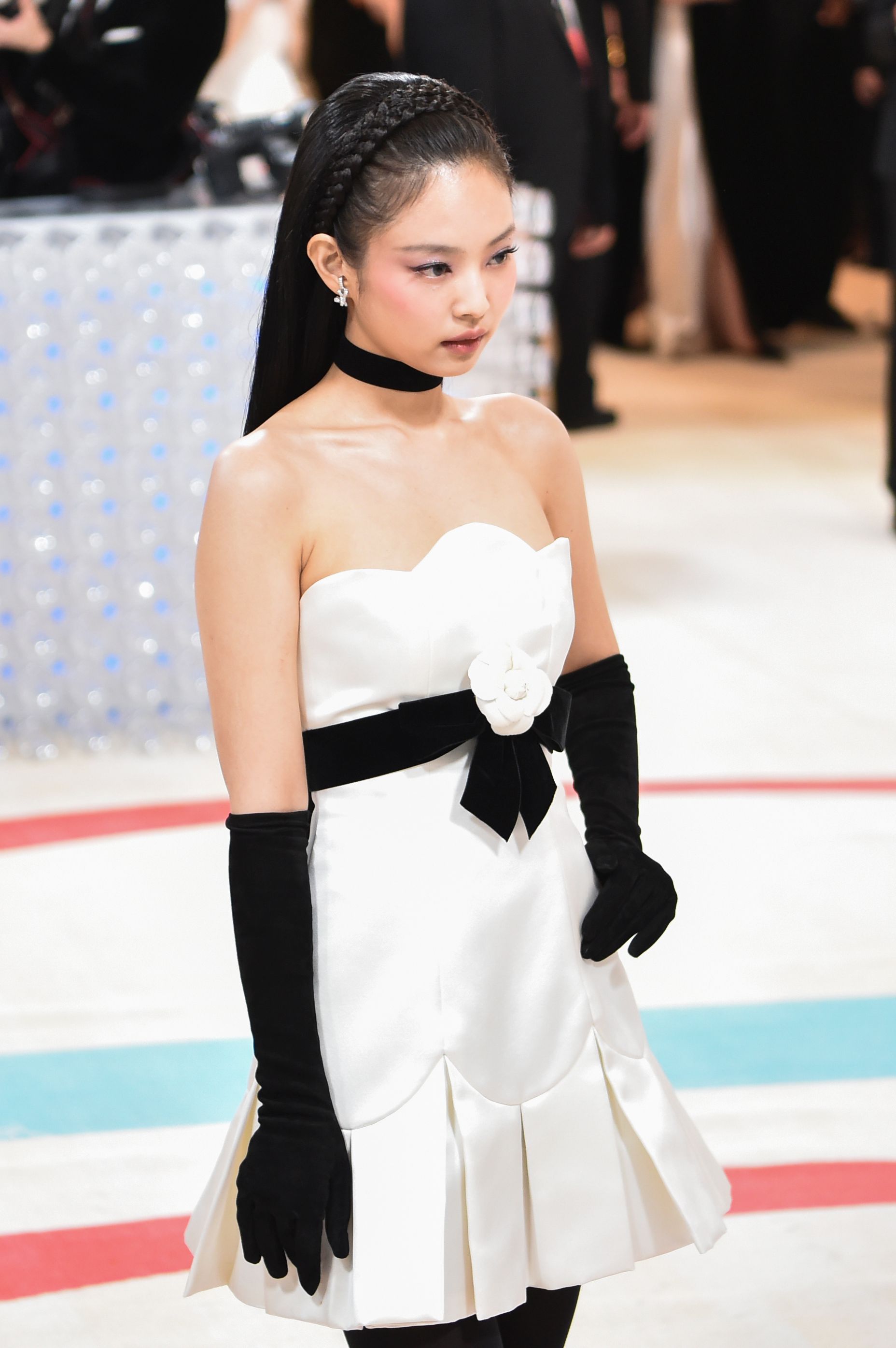 Jennie Wears a Chanel Minidress at the 2023 Met Gala