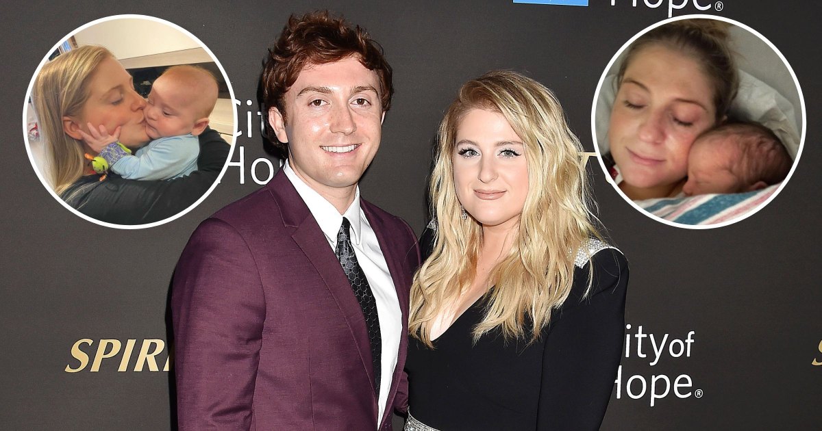 Meghan Trainor and Daryl Sabara welcome first baby and he's absolutely  adorable