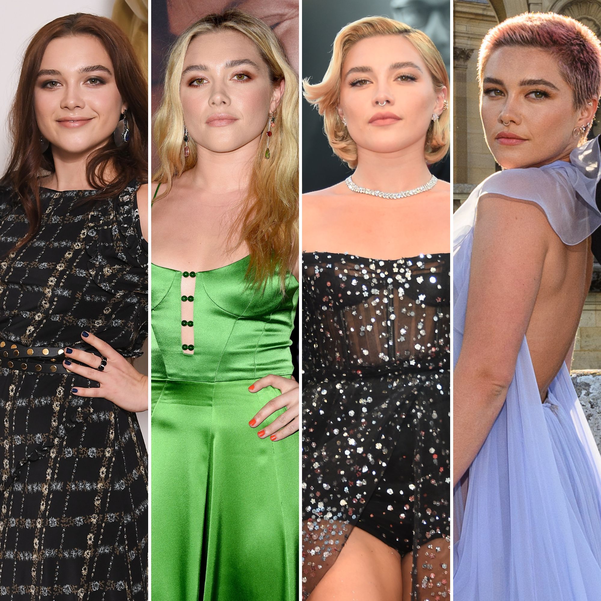 Florence Pugh Hair Changes Over the Years: Photo Transformation